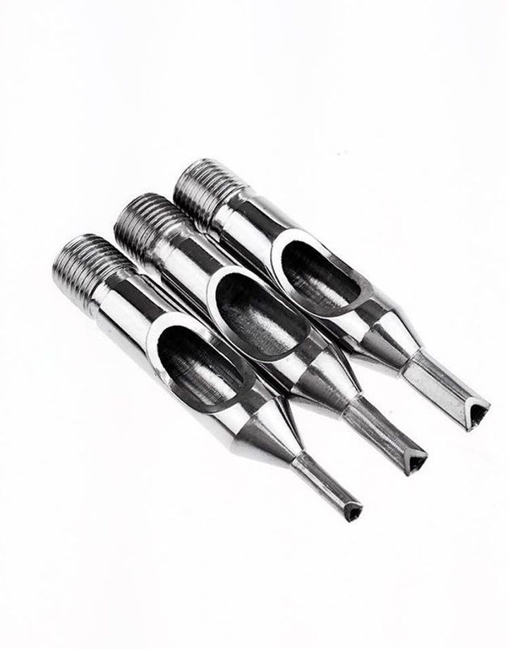 7/8" Stainless Combo Straight Grip - Thread Interface