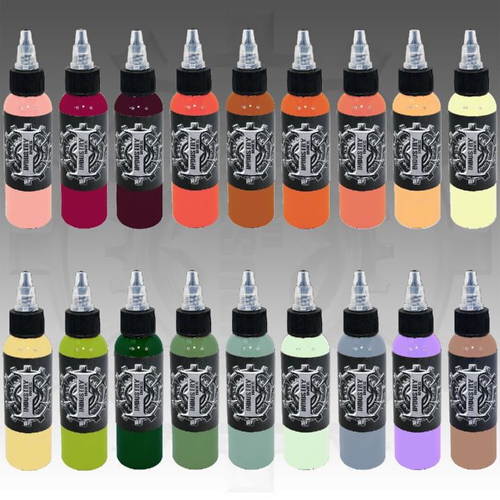 1oz 18-Color Set - Industry Inks