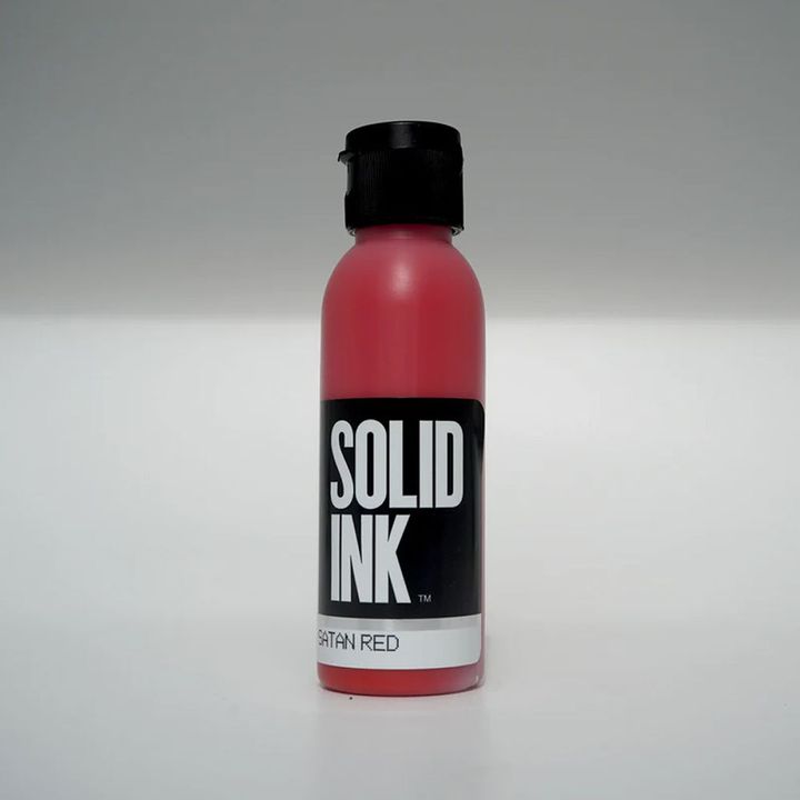 2oz Old Pigments Satan Red - Solid Ink
