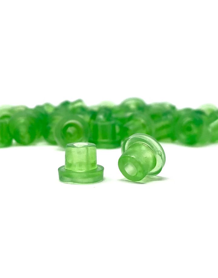 Rubber Hard Nipples - Green