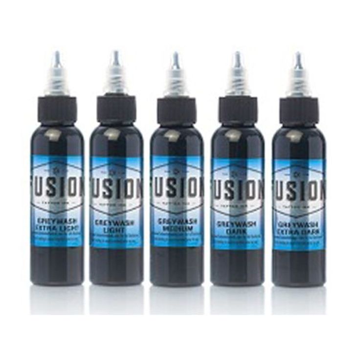 5 Color Greywash Set - Fusion Ink