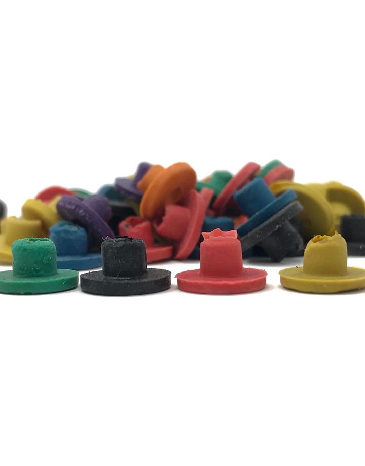 Old School Rainbow Rubber Nipple