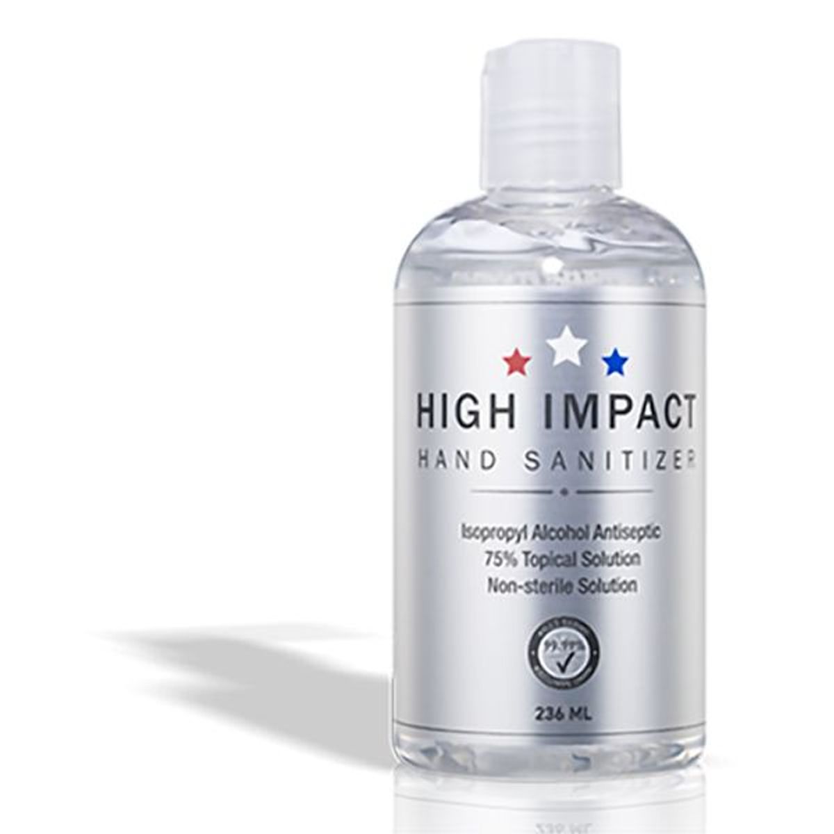 High Impact Hand Sanitizer [Gel] - Disk Cap - 8oz