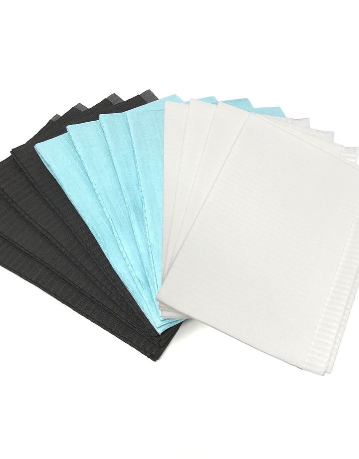 Nuclear Medical Dental Bibs - Blue