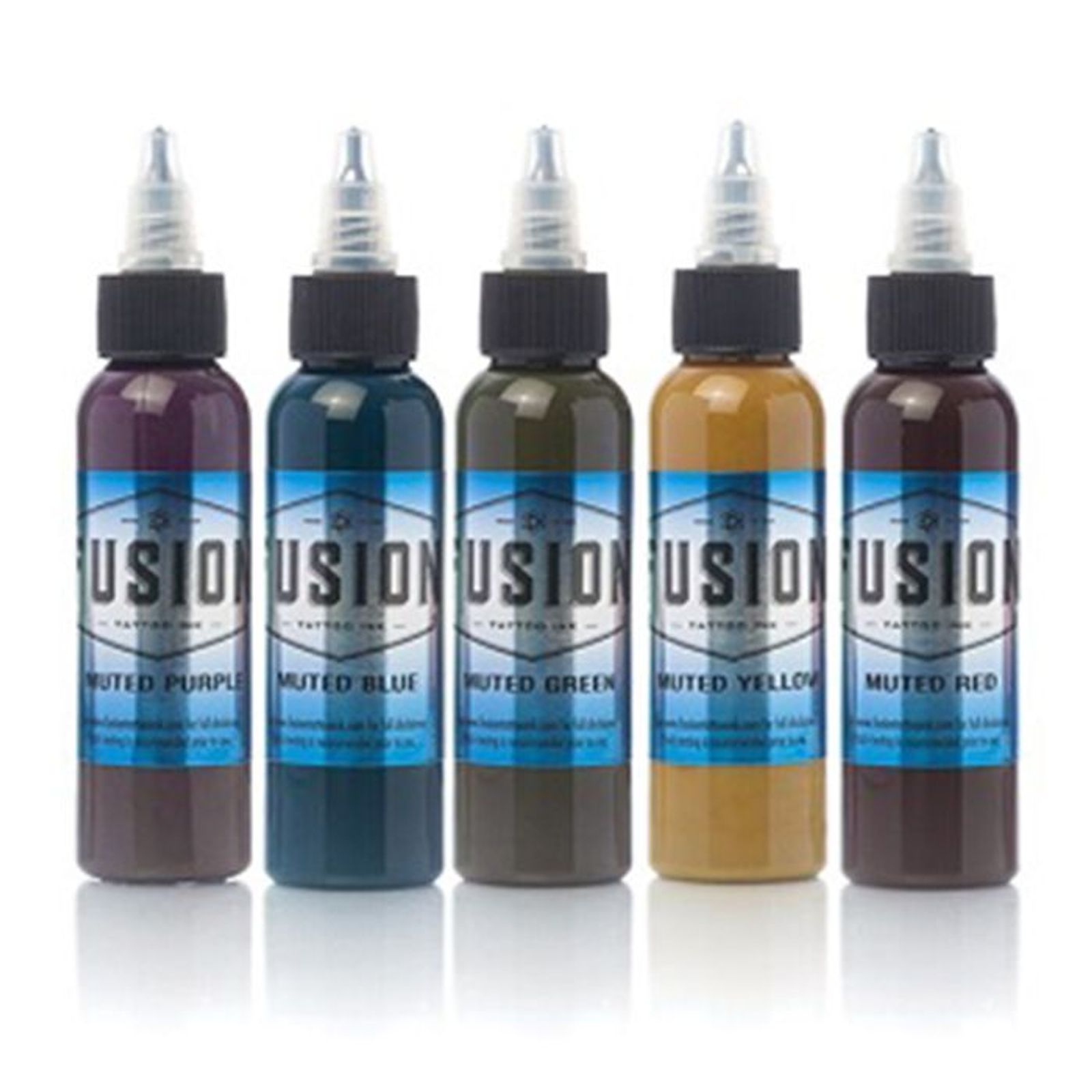 Fusion Ink 5 Color Muted Color Set