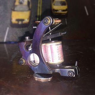 Kylin Handmade Brass Tattoo Machine D thumbnail 1