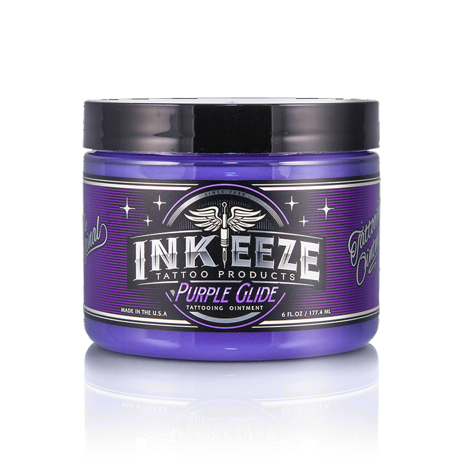 INK-EEZE Purple Glide Tattoo Ointment - 6 oz