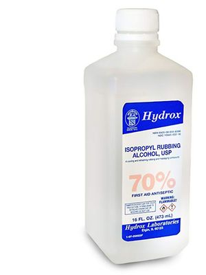 Hydrox 70% Isopropyl Rubbing Alcohol - 16 oz