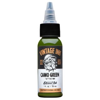 1oz Camo Green (Vintage Ink) - Eternal Ink thumbnail 3