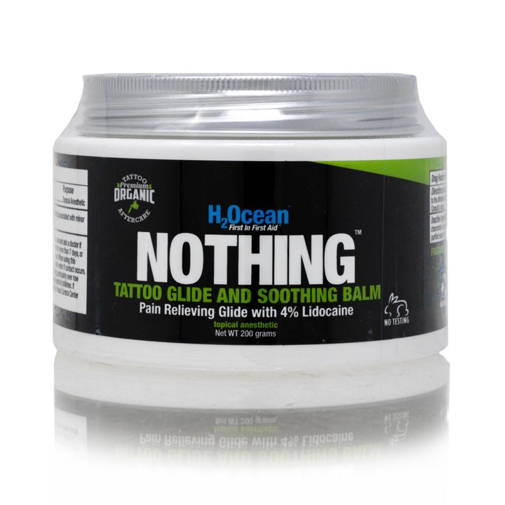 NOTHING Tattoo Glide and Soothing Balm w/ Lidocaine - H2Ocean