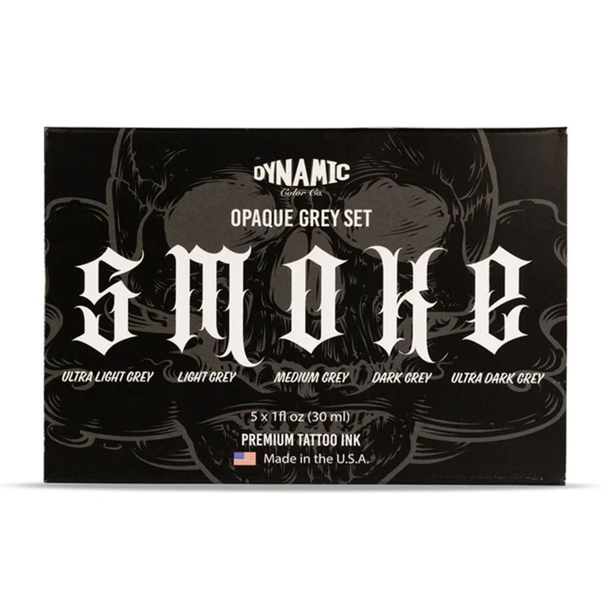 1oz Smoke Opaque Greys Set - Dynamic Ink
