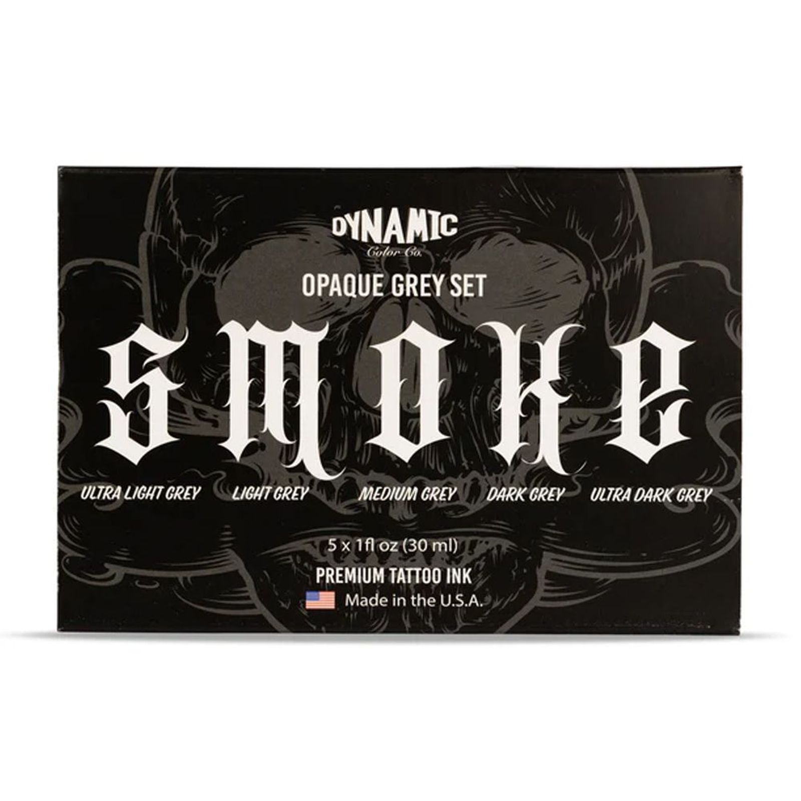 1 oz Smoke Opaque Greys Set - Dynamic Ink