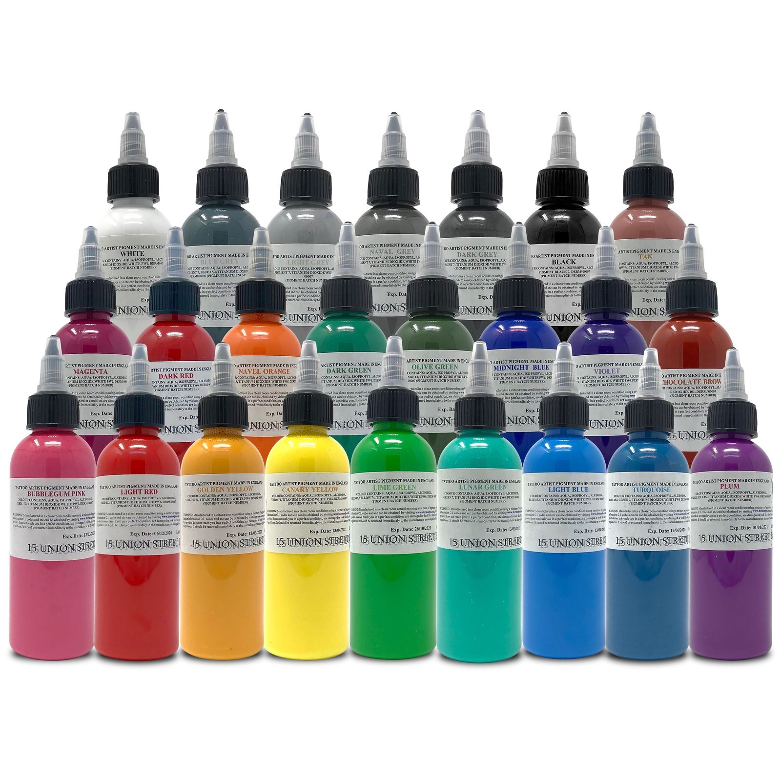 26 Color Set - Dermaglo Ink