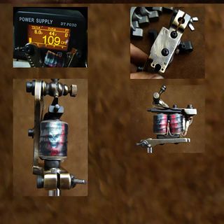 Kylin Handmade Brass Tattoo Machine Ghost-1 Liner thumbnail 2