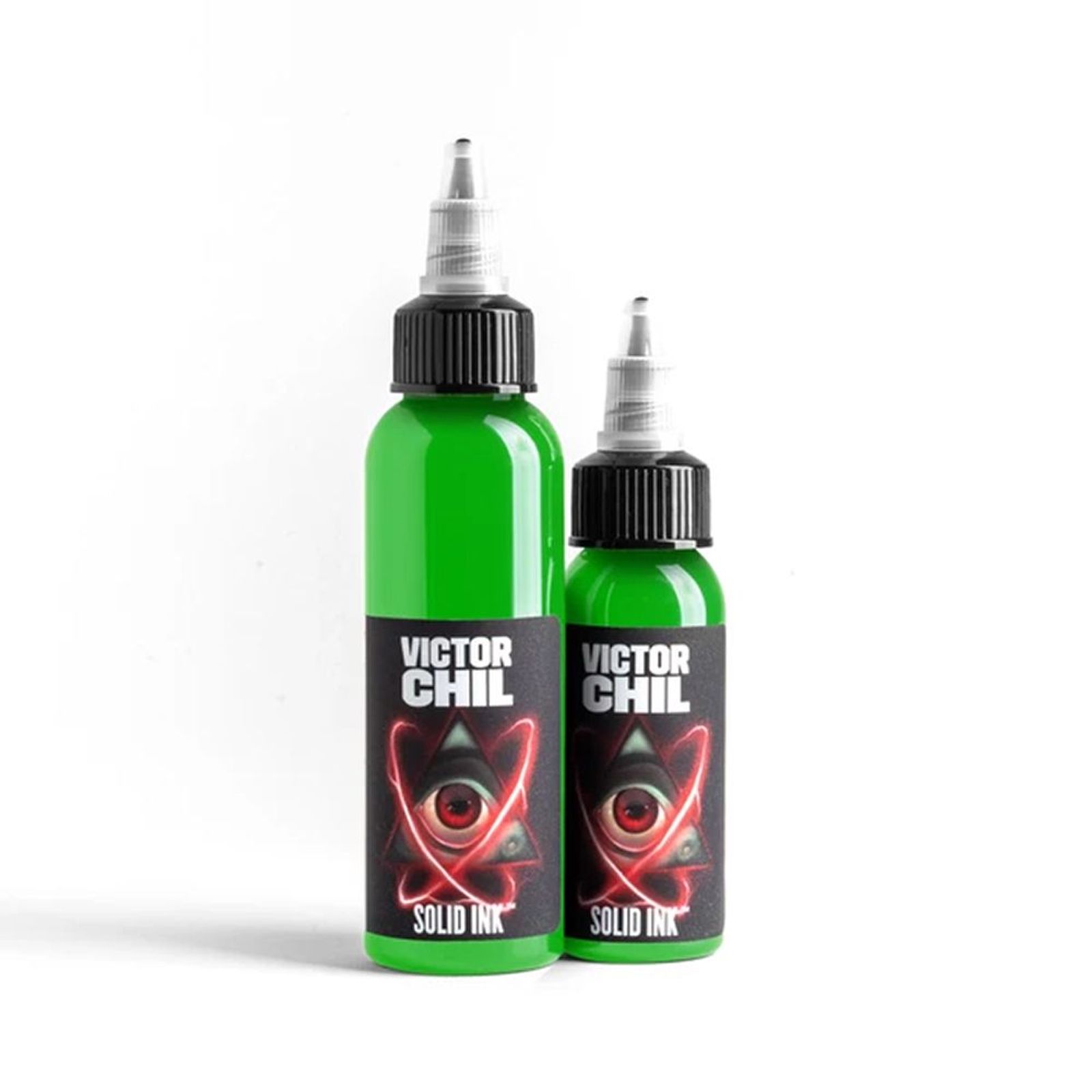 1 oz Victor Chil's Toxic Green - Solid Ink