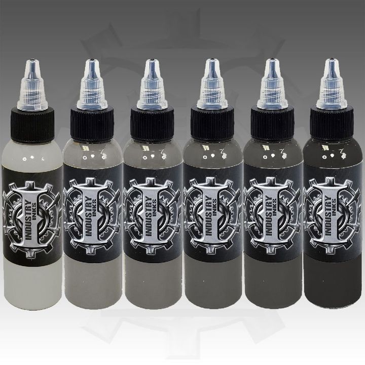 1oz French Grey Set- Industry Inks