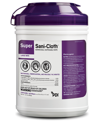 Super Sani-Cloth Disinfectant Wipes