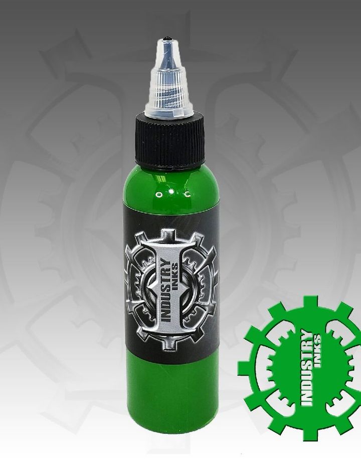 1oz Bright Green - Industry Inks