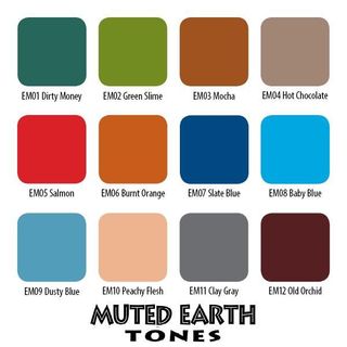 Muted Earth Tones Set - Eternal Ink thumbnail 4