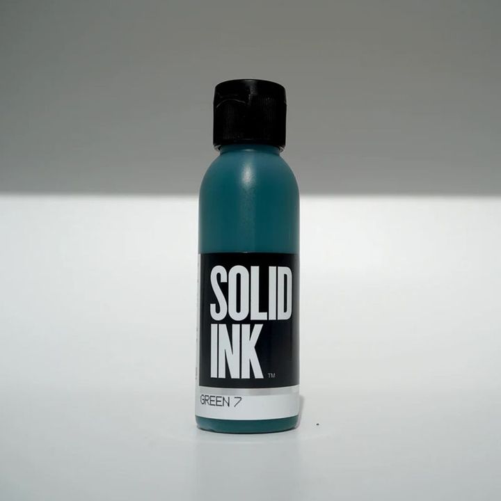 2oz Old Pigments Green 7 - Solid Ink
