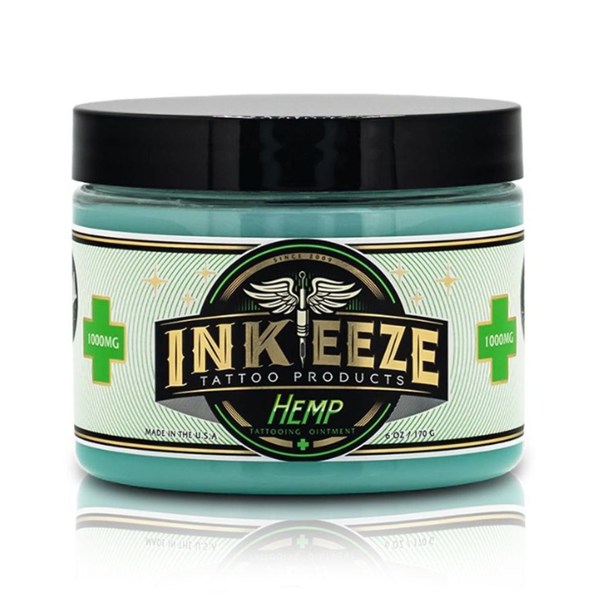 INK-EEZE Hemp Tattoo Ointment - 6oz