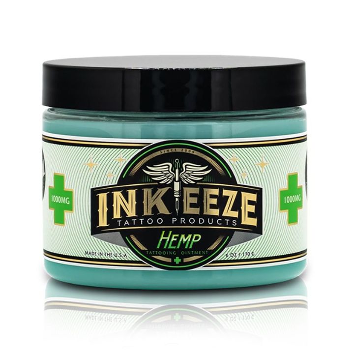 INK-EEZE Hemp Tattoo Ointment - 6oz