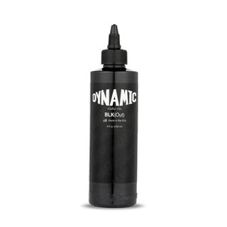 8oz BLKout Tattoo Ink - Dynamic Ink thumbnail 1