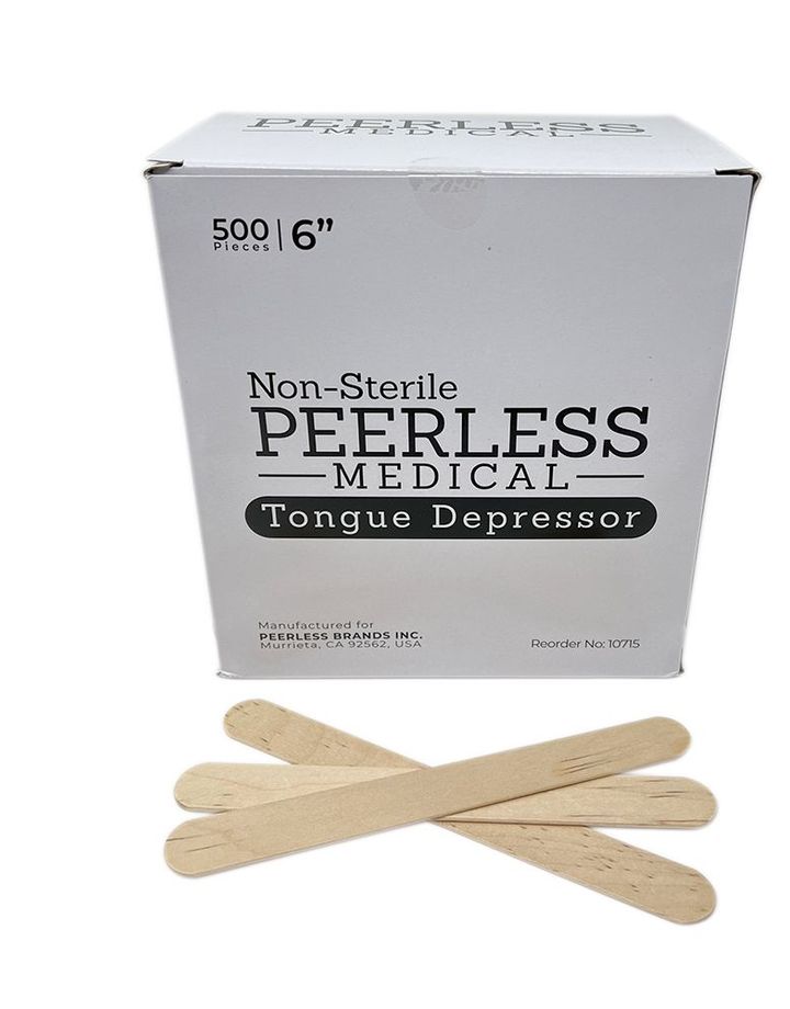 Senior Tongue Depressors Non-Sterile (500pc/box)