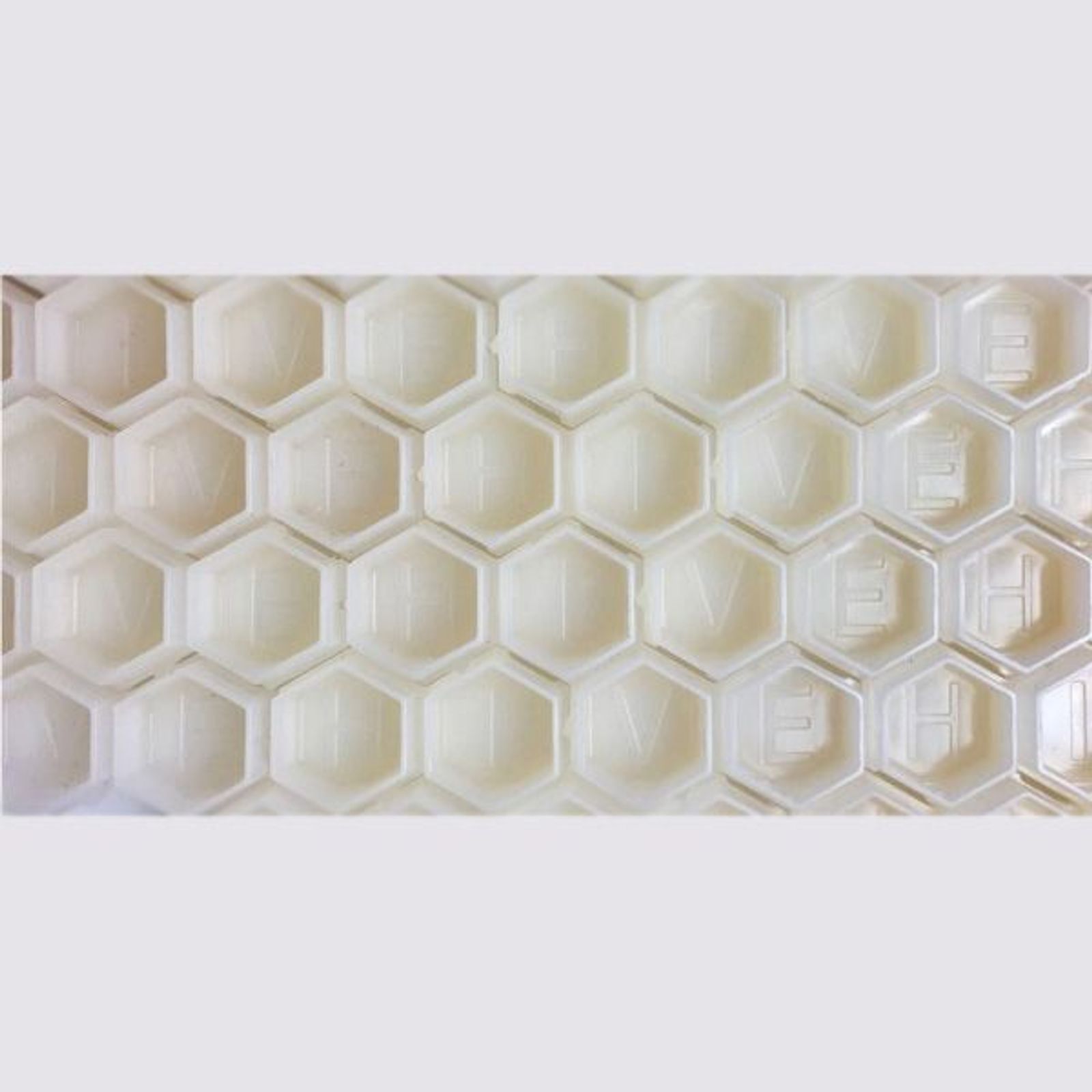 Natural Queen Hive Caps - White (200pcs/box)