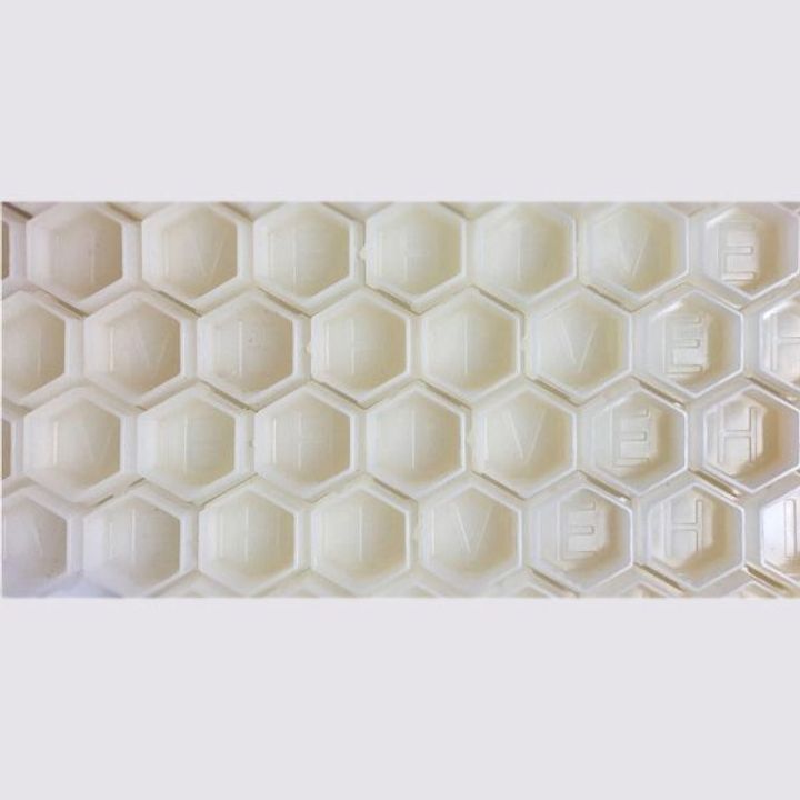 Natural Queen Hive Caps - White (200pcs/box)