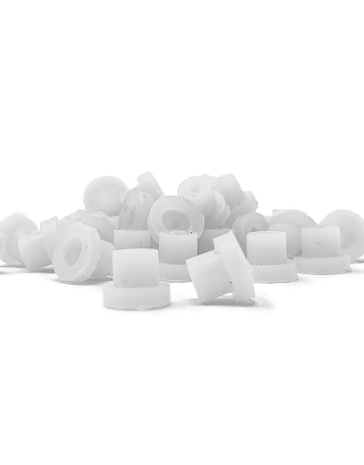 High Class Silicone Nipple NO Baffle - White