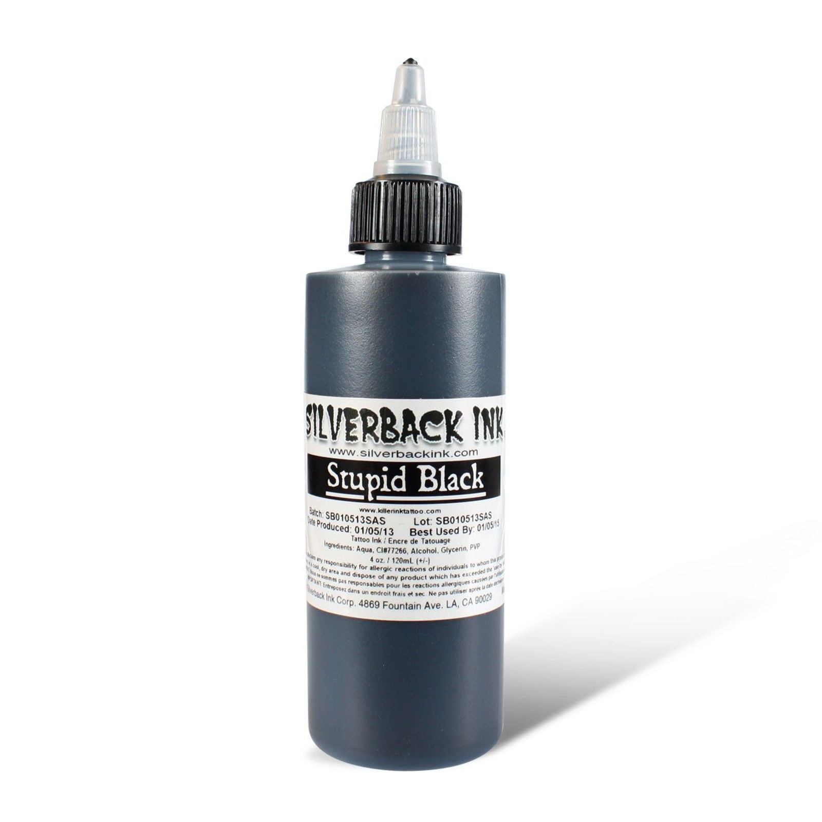 Stupid Black - Silverback Ink