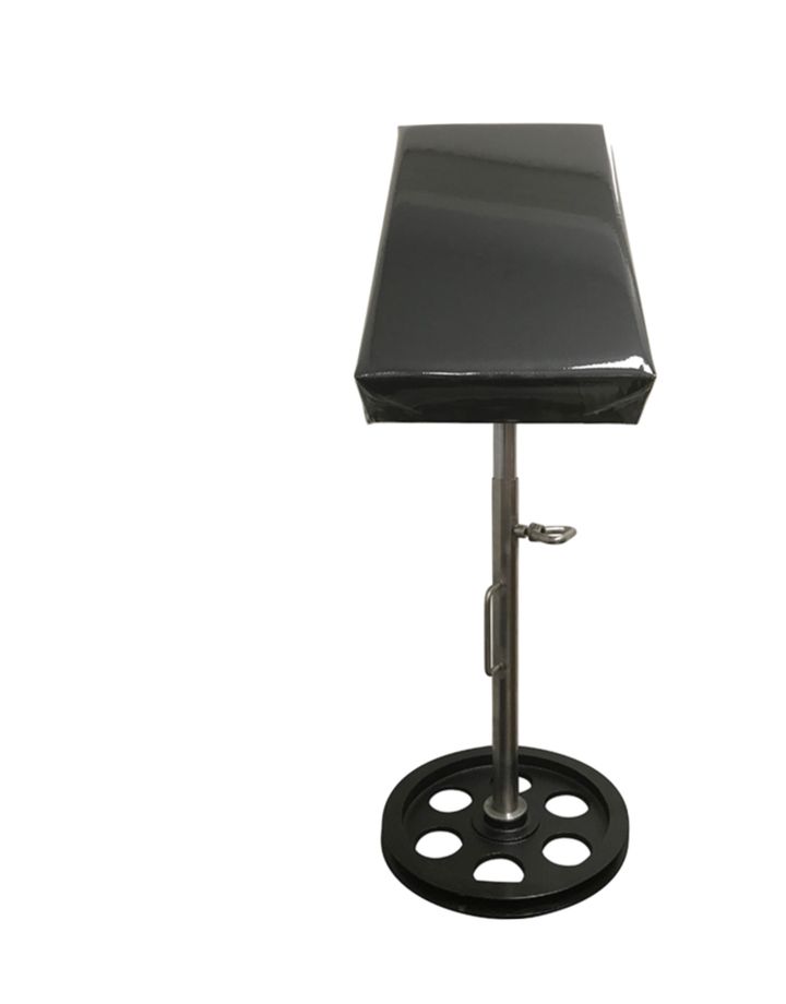 Heavy Duty Stainless Steel Arm Rest - Round Base