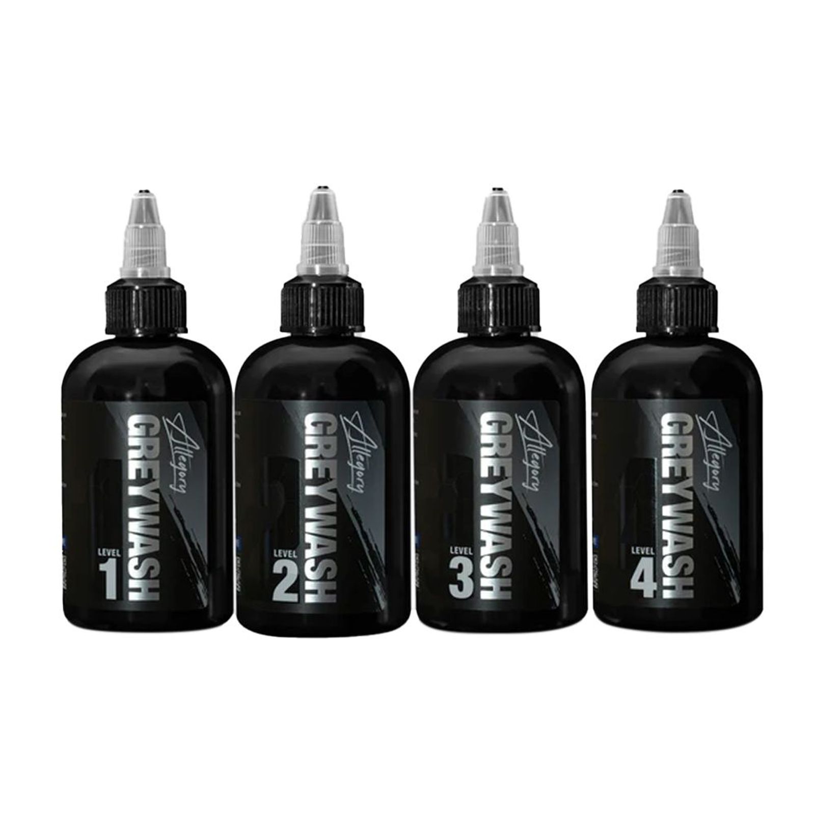 4 oz Greywash Set (4 Level) - Allegory Ink