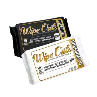 Wipe Outz Dry Sterilized Tattoo Wipes X-Large thumbnail 1