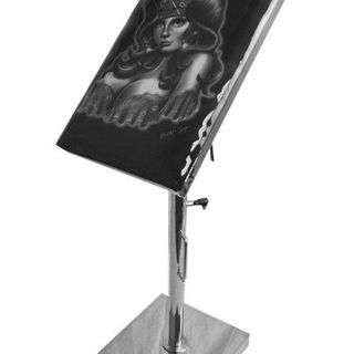 Stainless Steel Tattoo Arm Rest Designed By Chente - Lady thumbnail 6