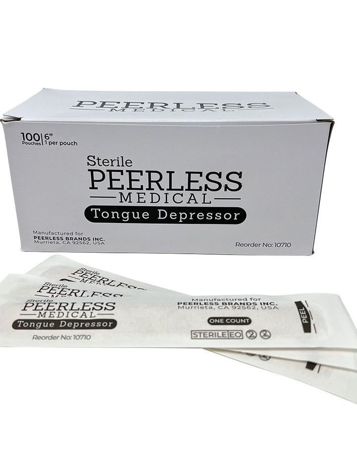 Senior Tongue Depressors Sterile (100pc/box)