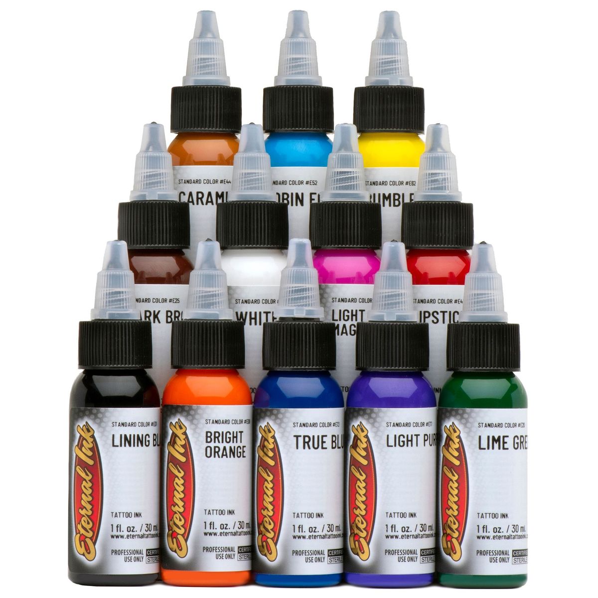 12 Color Sample Set - Eternal Ink