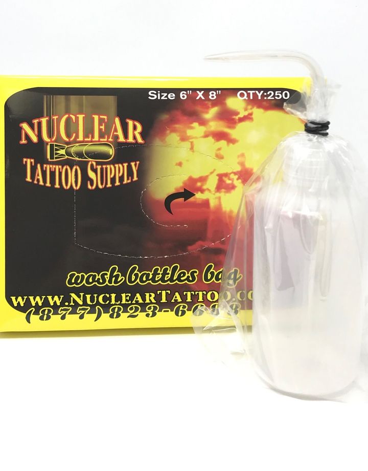 Wash Bottle Cover Bag - Clear