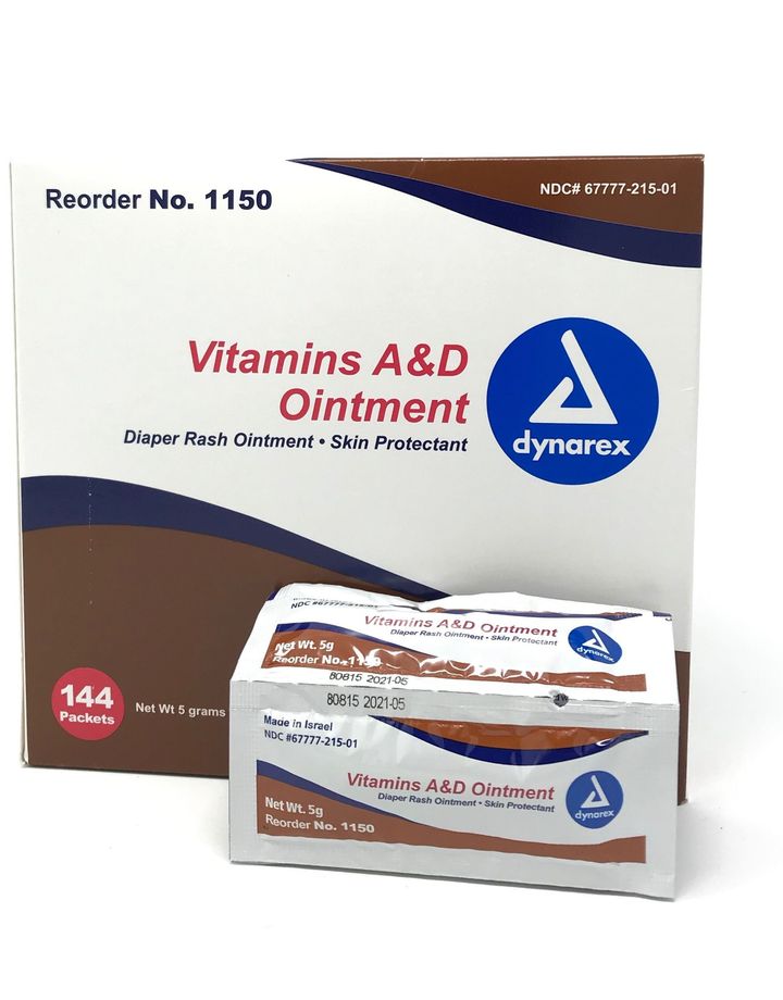 Vitamins A&D Ointment Packet