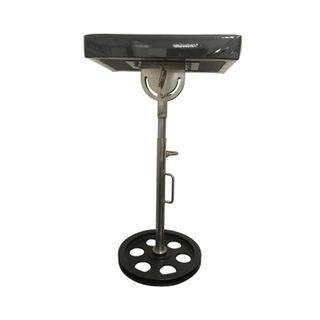 Heavy Duty Stainless Steel Arm Rest - Round Base thumbnail 3