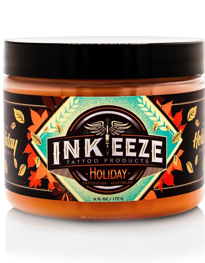 INK-EEZE Holiday Glide Tattoo Ointment - 6oz