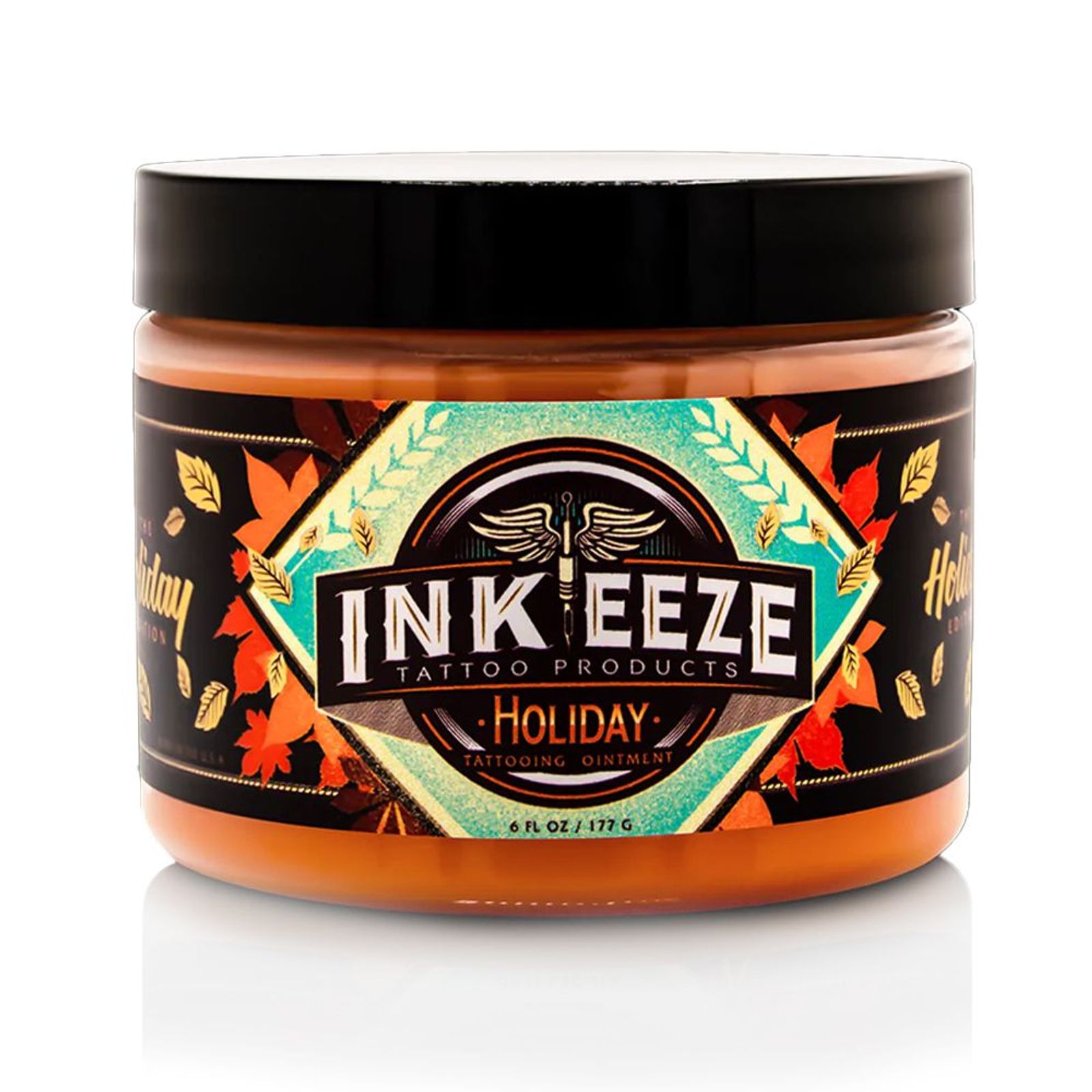 INK-EEZE Holiday Glide Tattoo Ointment - 6 oz