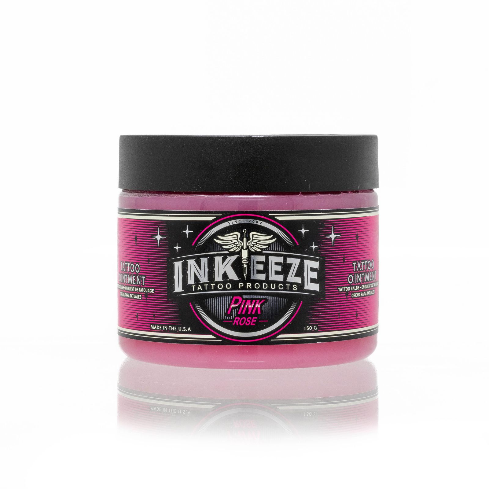 INK-EEZE Pink Glide Tattoo Ointment - 6 oz