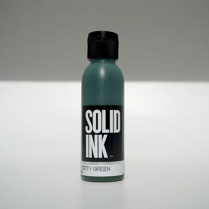 2oz Old Pigments Dirty Green - Solid Ink