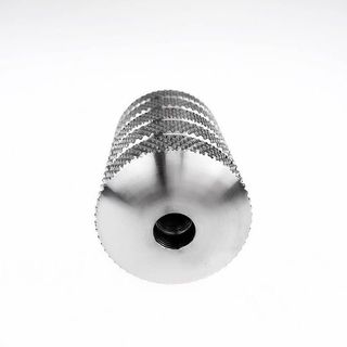 1.25" Stainless Combo Straight Grip - Thread Interface thumbnail 2