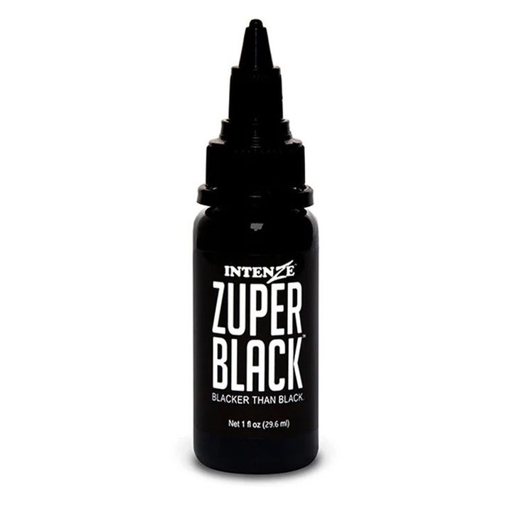 Zuper Black - Intenze Tattoo Ink
