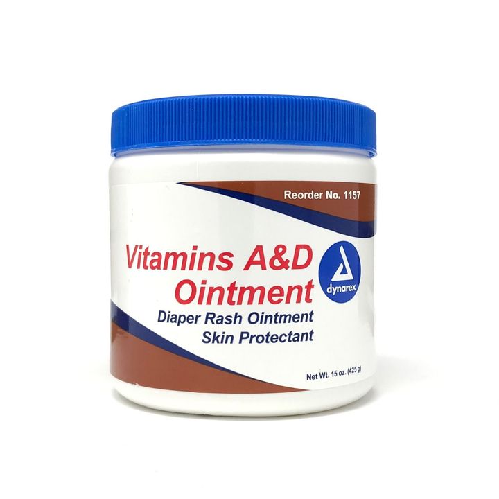 Vitamins A&D Ointment Jar - Dynarex