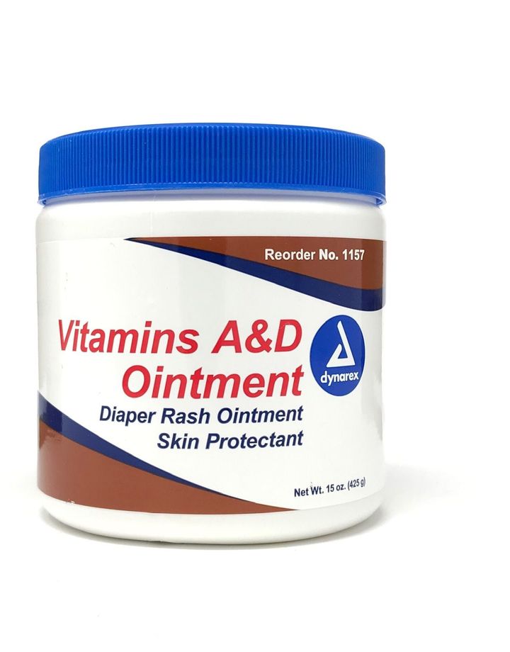 Vitamins A&D Ointment Jar - Dynarex
