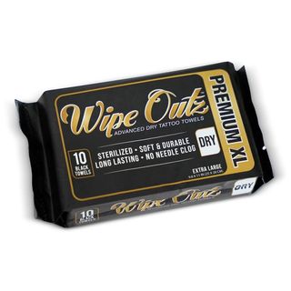 Wipe Outz Dry Sterilized Tattoo Wipes X-Large thumbnail 2